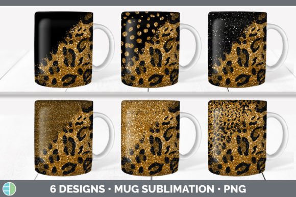 Download Animal Print Glitter Mug Sublimation | C - Glitter Collection