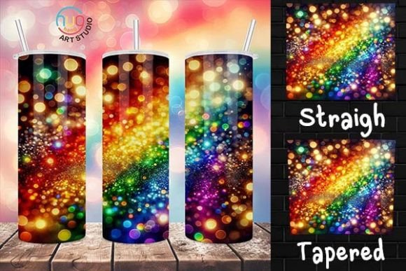 Download LGBTQ+ Rainbow Glitter Tumbler,Pride PNG - Glitter Collection