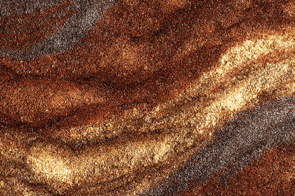 Download Bronze Gold Glitter Waves - Glitter Collection