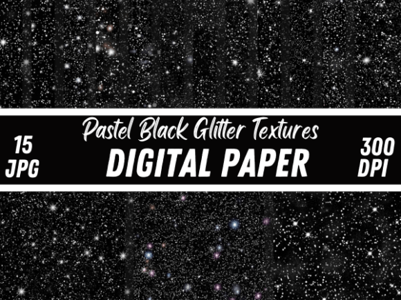 Download Pastel Black Glitter Paper Backgrounds - Glitter Collection