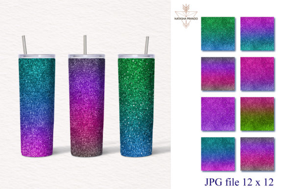 Download Bright Glitter Digital Paper Pack - Glitter Collection