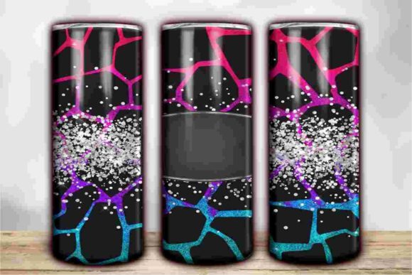 Download Bright Glitter Animal Print Tumbler - Glitter Collection