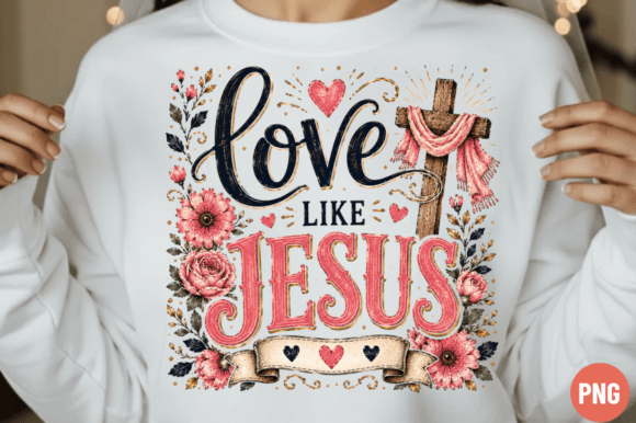Download Love Like Jesus Png, Christian PNG - Christia Collection