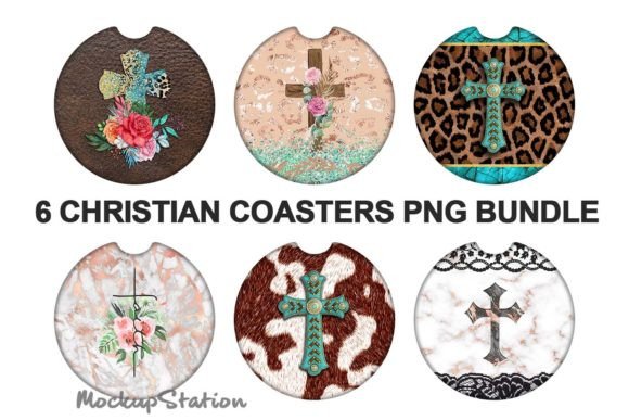 Download Christian Car Coaster Sublimation Bundle - Christia Collection