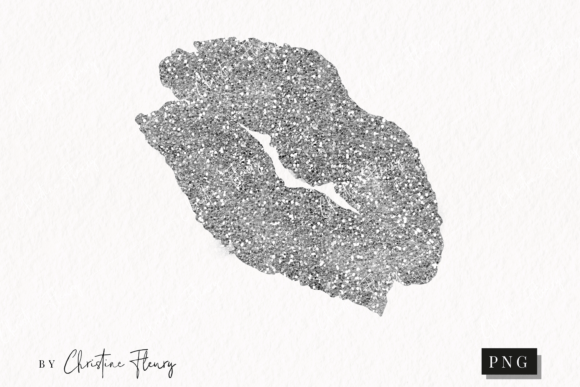 Download Silver Glitter Lips Clipart | Glitter - Glitter Collection