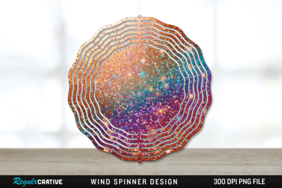 Download Bright Glitter Wind Spinner Png Design - Glitter Collection