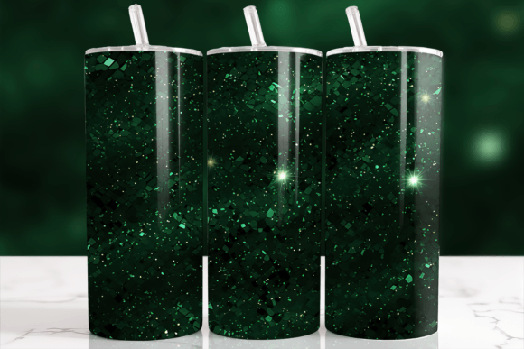 Download Dark Green Glitter Sparkle Tumbler Wrap - Glitter Collection