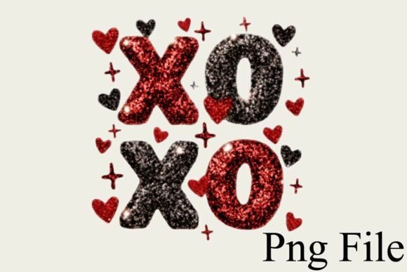Download Glitter XOXO Valentine’s Day PNG - Glitter Collection