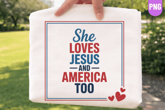 Download She Loves Jesus and America Too Christia - Christia Collection