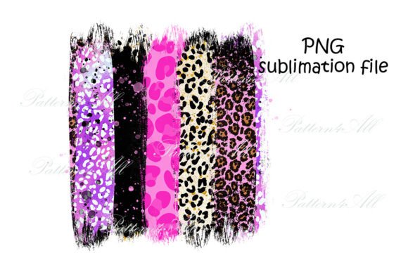 Download Leopard Pink Valentine Brush Stroke - Valentine brush stroke Collection