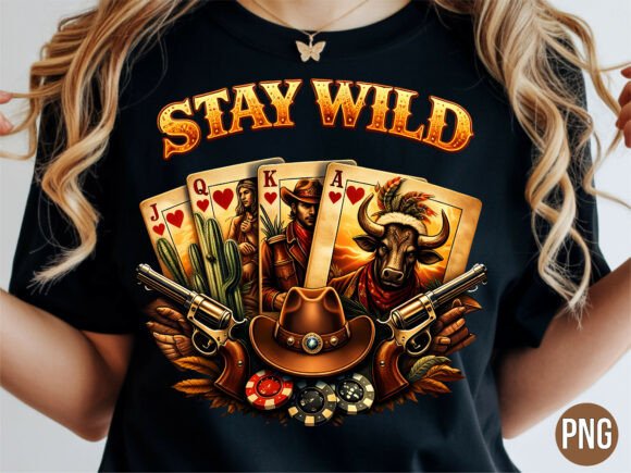 Download Stay Wild Cowboy Western Design PNG - Western design Collection