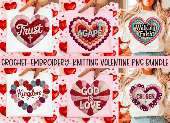 Download Faux Yarn Christian Valentine Quotes PNG - Christia Collection