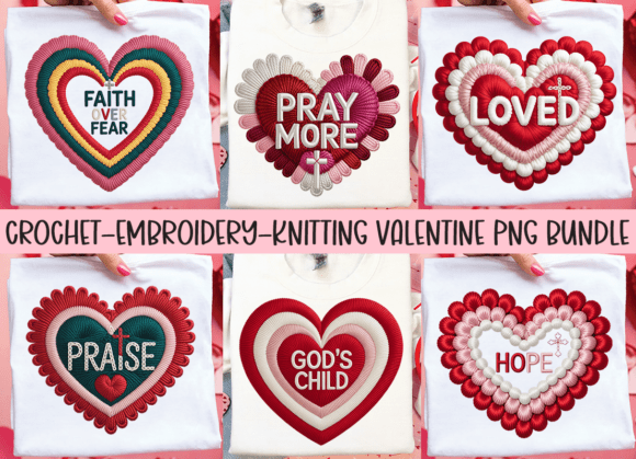Download Crochet Christian Valentine Quotes PNG - Christia Collection