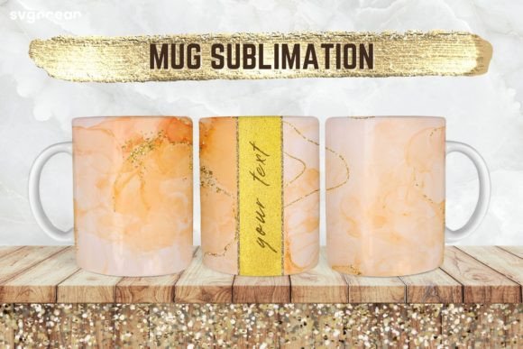 Download Gold Glitter Mug Sublimation - Glitter Collection